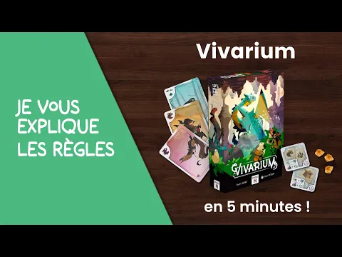 Je vous explique les règles du jeu VIVARIUM en moins de 5 minutes!