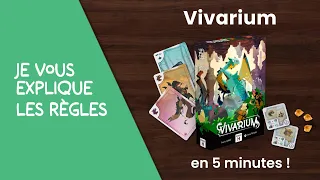 Je vous explique les règles du jeu VIVARIUM en moins de 5 minutes!