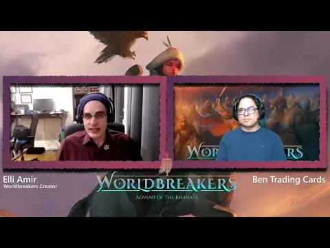 WORLDBREAKERS Creator Elli Amir + How to Play Video (BenTradingCards)
