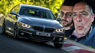 Fast Diesel! BMW 435d Plowing the Nürburgring!