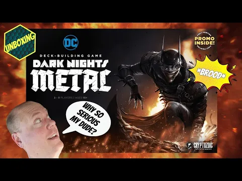 Dark Nights Metal - DC Deck-Building Game - An Unboxing