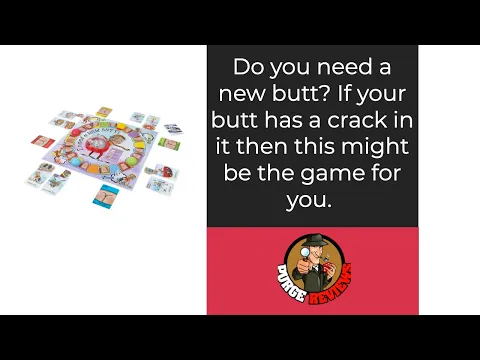 I Need a New Butt the Board Game by Purge Reviews