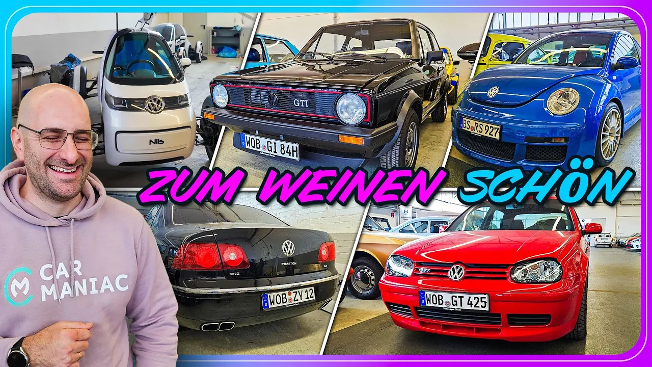 Wir holen stillgelegtes E-AUTO aus VW Classik-Sammlung ab
