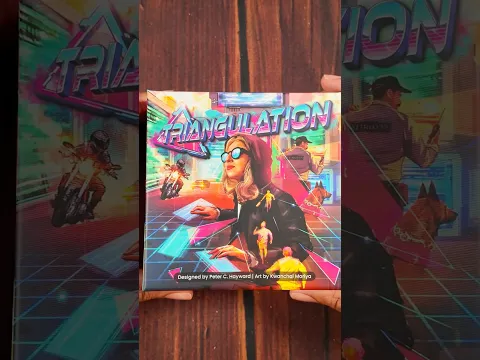 Unboxing Triangulation: Sending Secret Signals! #BoardGames #triangulation