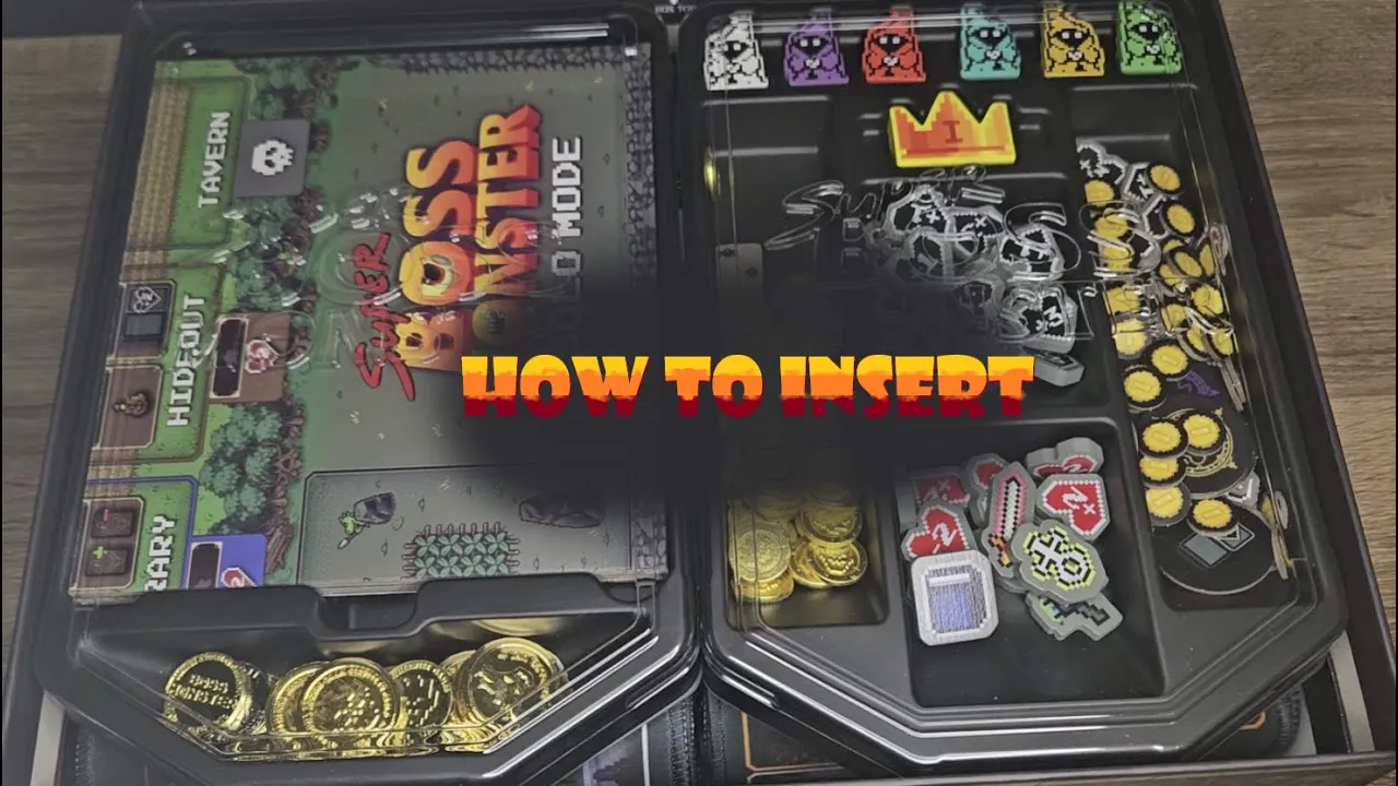 How To Insert - Boss Monster Big Box storage