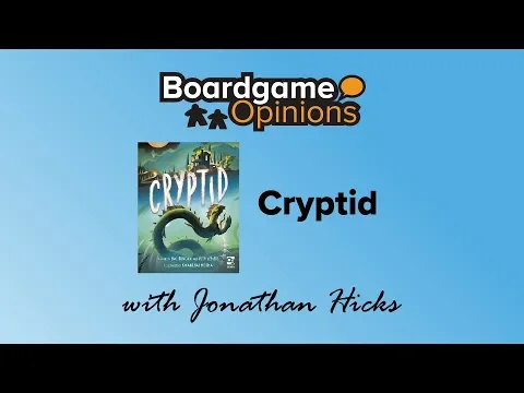Boardgame Opinions: Cryptid