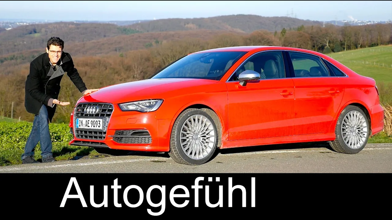 Audi S3 Sedan Limousine quattro FULL REVIEW test driven 300 hp - Autogefühl