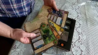 Opening a Sealed Merlin's Company. Game expansion for Shadows over Camelot by Days of Wonder