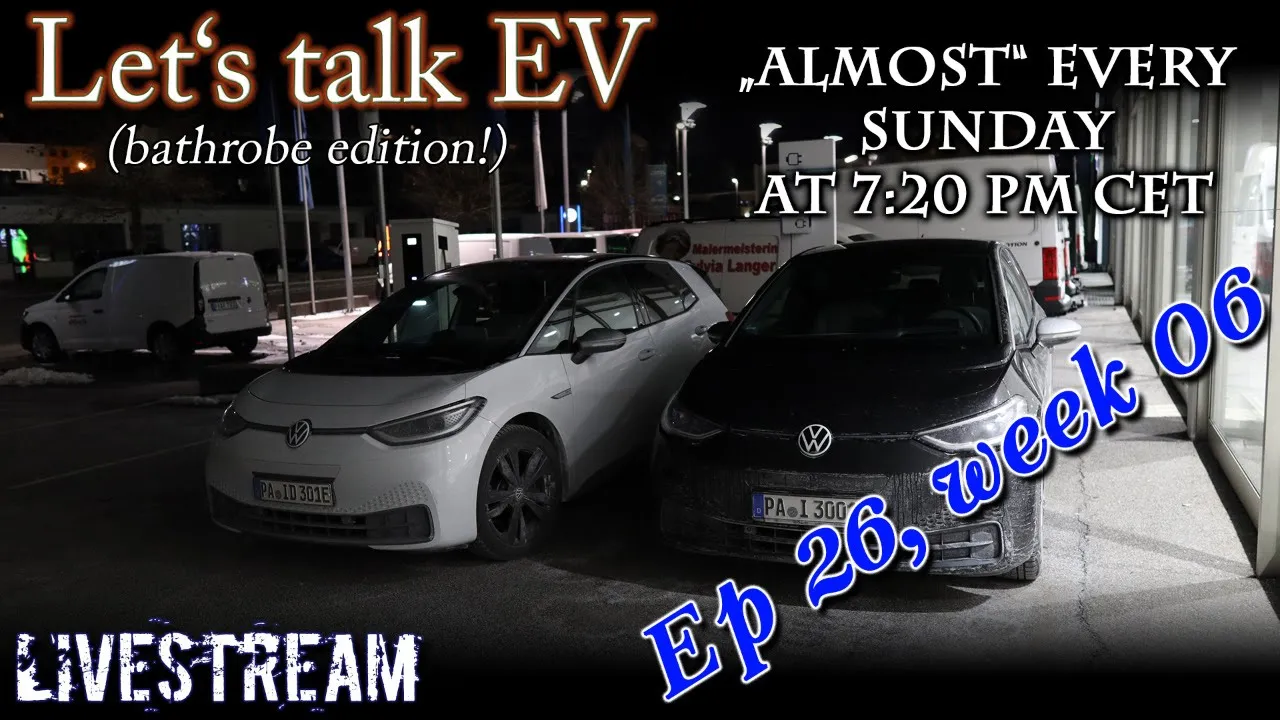 (Live) Let's talk EV - Week 06