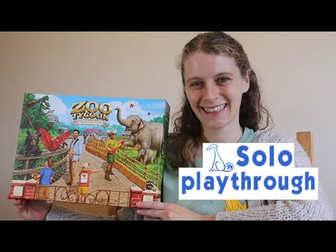 Zoo Tycoon The Board Game - solo playthrough