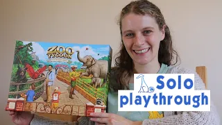 Zoo Tycoon The Board Game - solo playthrough