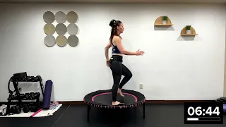 Day 9 preview: Rebounding for Lymphatic Flow beginner rebounding workout