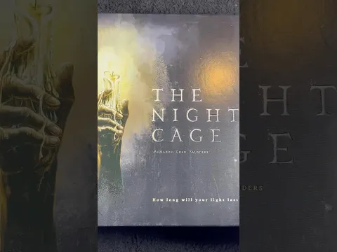 The Night Cage – Can You Escape the Darkness? 🕯️ #TheNightCage #BoardGames #HorrorGames #CoopGames