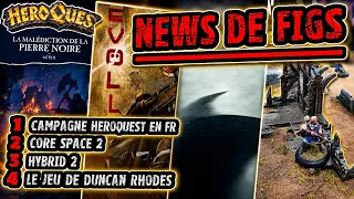NEWS DE FIG : CORE SPACE 2, Death reaper, Hybrid 2 et une campagne HEROQUEST