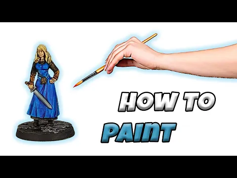 THORGAL: AARICIA GANDALFDOTTIR | How To Paint Beginner Tutorial