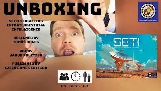 SETI Search for Extraterrestrial Intelligence Unboxing
