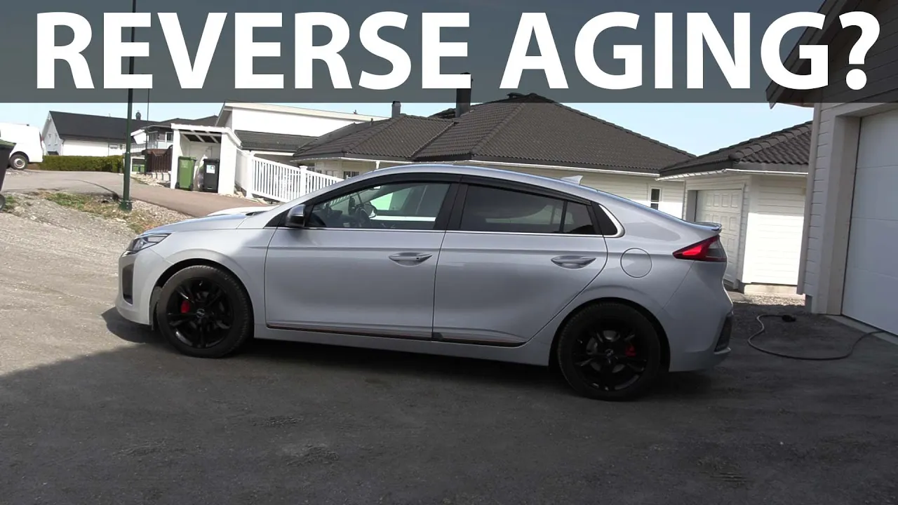 Hyundai Ioniq 28 kWh degradation test after 68k km and 5 years