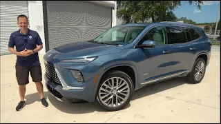 The 2026 Buick Enclave Avenir competes for BEST midsize luxury SUV with the Lexus TX350