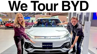 Check out these beautiful interiors from BYD //Japan Mobility Show