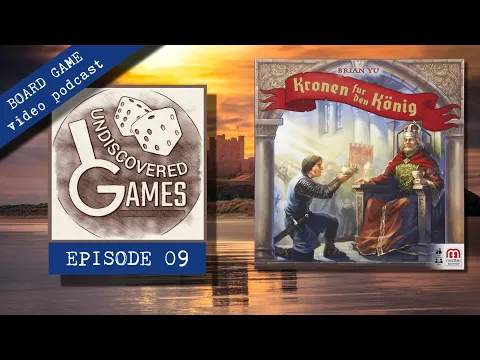 KRONEN FÜR DEN KÖNIG Board Game Review & How To Play (Crowns For The King) Undiscovered Games Ep.09
