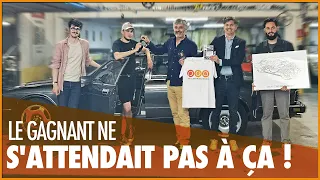 À 21 ANS IL GAGNE LA JAGUAR XJ40 DU CONCOURS POA !