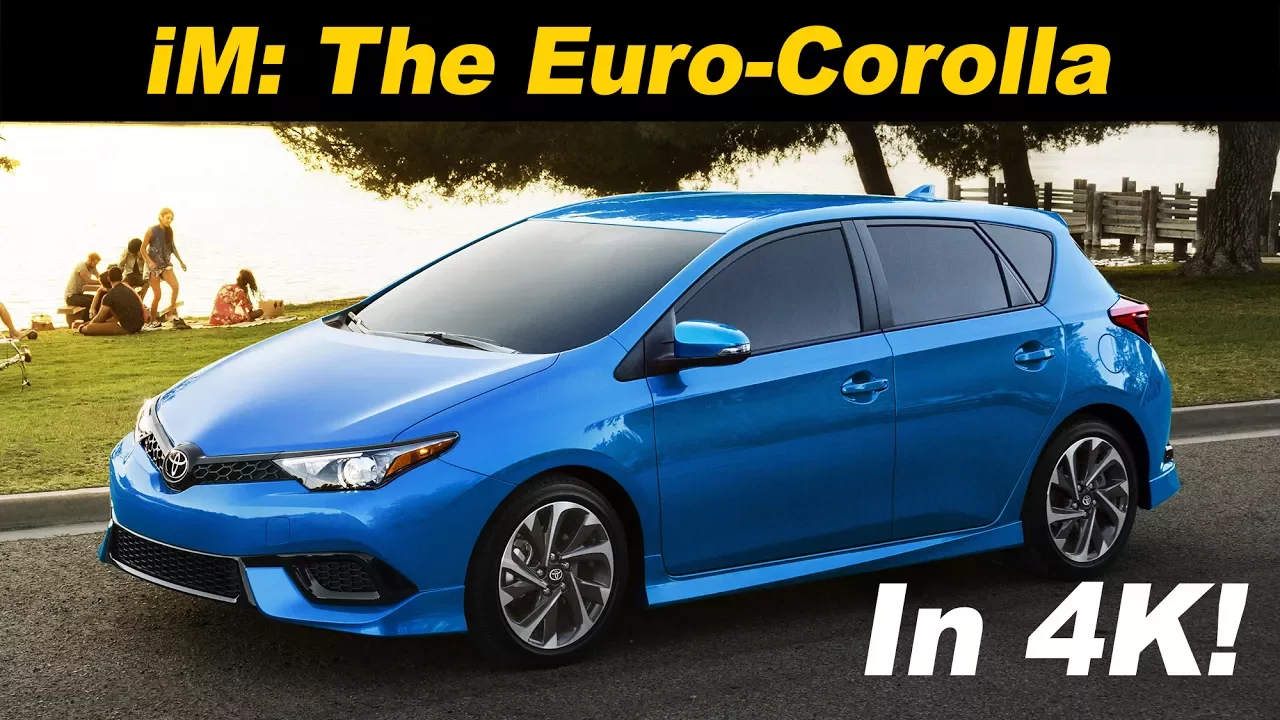 2017 Toyota Corolla iM Review and Road Test In 4K UHD!