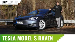 How the Tesla Model S attacks the German Premium cars with the Raven update (2021 Long Range +)