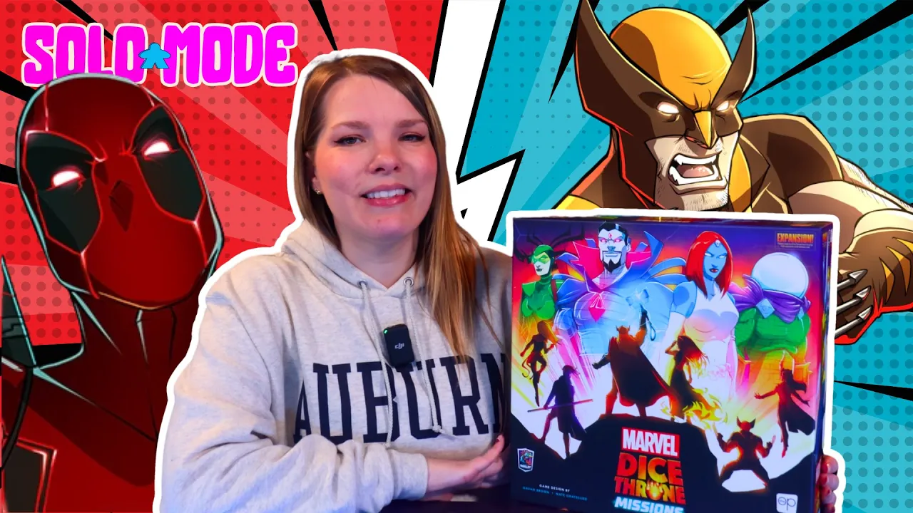 Marvel Dice Throne Missions - BGG Solo-Mode w/ Foster the Meeple