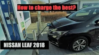 Nissan Leaf 2018 - Chargers and speed