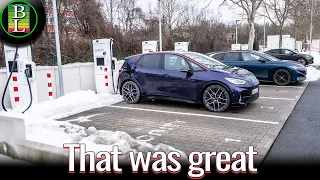 VW ID.3 GTX Performance Fire & Ice – 600 km Winter Long Distance Test | Autobahn 140 km/h