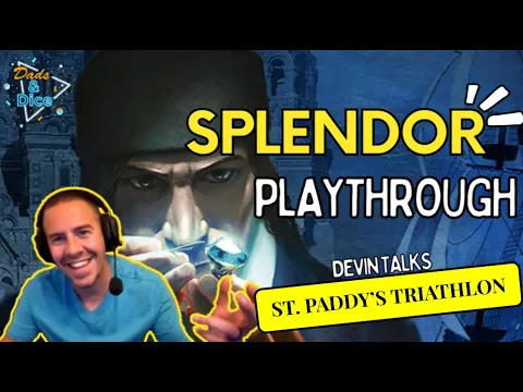 SPLENDOR | Board Game | Playthrough