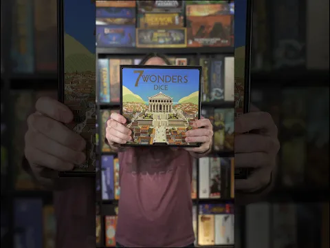 7 Wonders Dice - Rapid Review! Check out this dice version of the hit game! #BoardGames #DiceGames