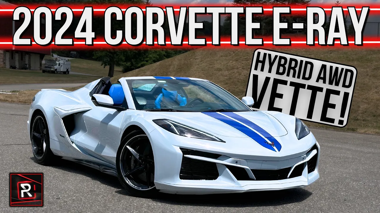 The 2024 Chevrolet Corvette E-Ray Convertible Is A Crazy Quick AWD Hybrid Supercar