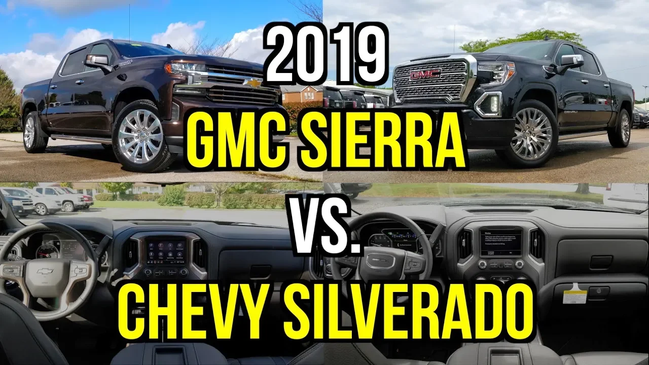 GM Truck Shootout -- 2019 GMC Sierra Denali vs. 2019 Chevy Silverado High Country: Comparison