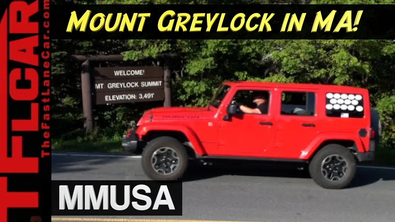 3,491 Feet Above Sea Level on Mt Greylock in Massachusetts on MMUSA