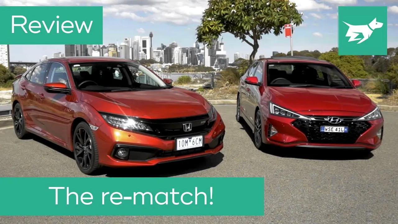 Honda Civic vs Hyundai Elantra 2020 comparison review