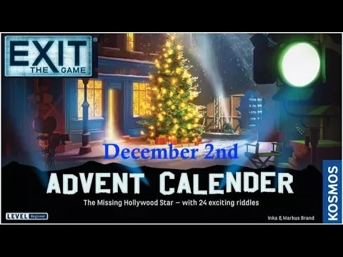 Exit The Game: The Missing Hollywood Star - December 2nd
