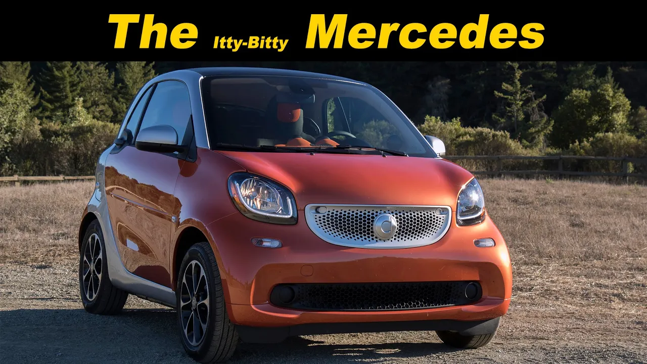 2016 smart fortwo Review and Road Test - In 4K!