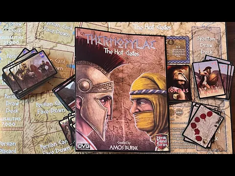 Thermopylae: The Hot Gates (DVG) - Unboxing & Overview