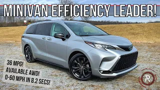 The 2022 Toyota Sienna XSE Is An Electrifying Fuel Efficient People Mover
