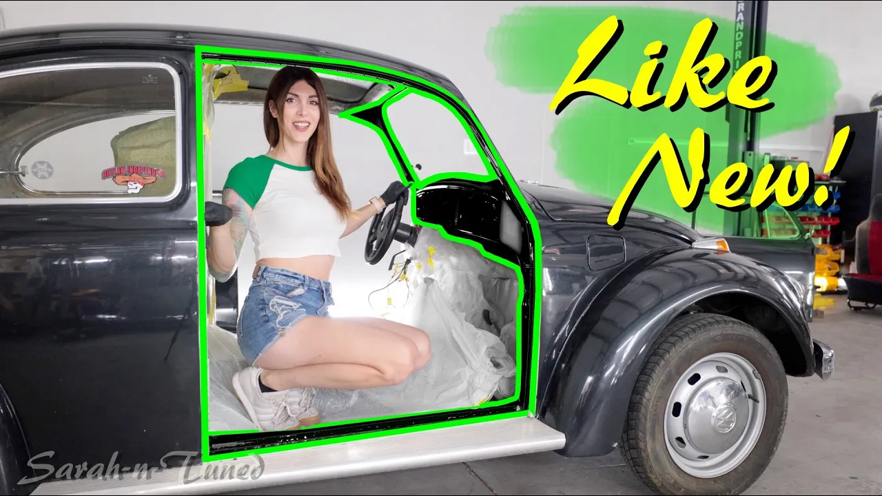 Not What I Expected! // Re-Painting My '69 Beetle A 50 Year Old Color