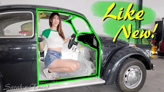 Not What I Expected! // Re-Painting My '69 Beetle A 50 Year Old Color