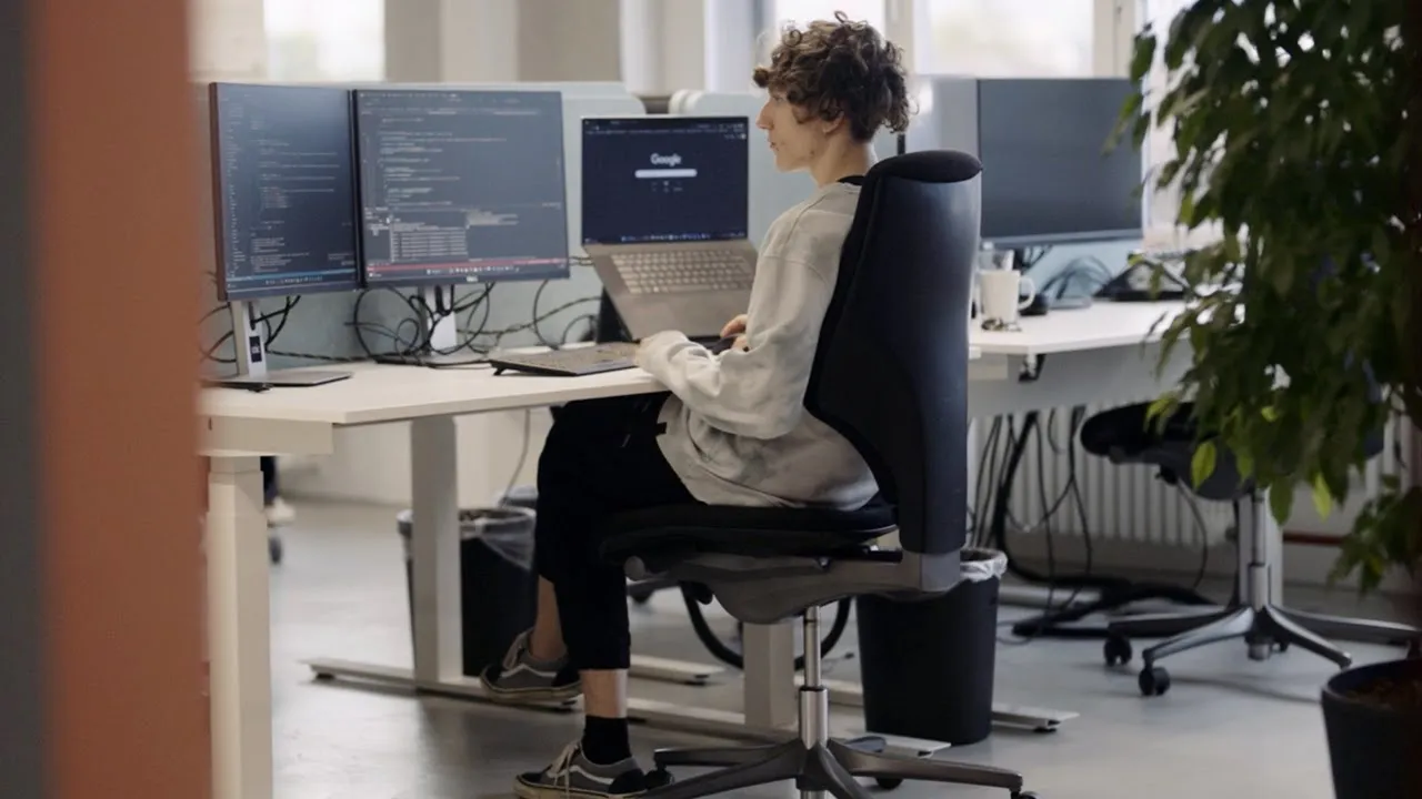 Informatiker/in EFZ (Applikationsentwicklung) – Video mit Porträt eines Berufstätigen