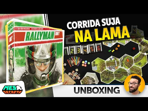 Rallyman: DIRT | Detalhes dos componentes | Unboxing