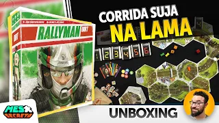Rallyman: DIRT | Detalhes dos componentes | Unboxing