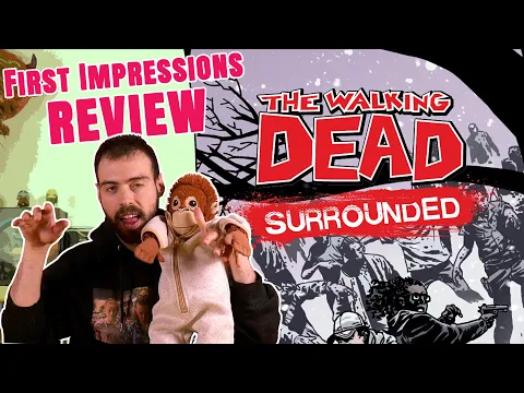 The Walking Dead: Surrounded | Solo First Impressions Review | Tiny "Tile"-Laying Card Game