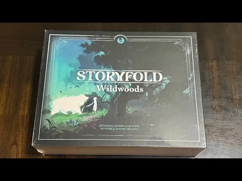 Storyfold: Wildwoods - Unbox Solo Narrative Adventure Board Game with an Unique River Card Mechanic