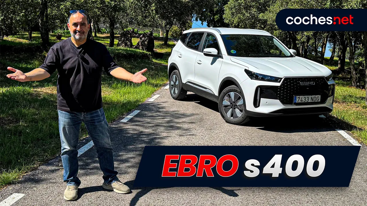 Ebro s400 2025: Tamaño correcto y motor híbrido | Prueba / Test / Review en español | coches.net