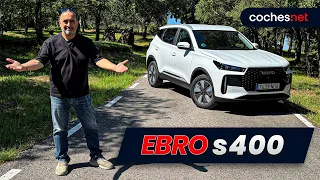 Ebro s400 2025: Tamaño correcto y motor híbrido | Prueba / Test / Review en español | coches.net