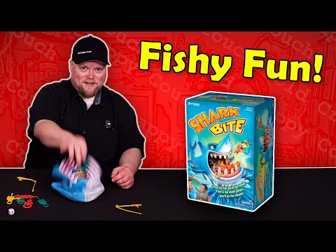 Shark Bite Board Game Review - Pressman 2017 #boardgames #classicgames
